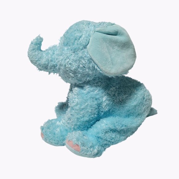 Koala Baby Blue Elephant 13 inch Plush Soft Eyes Infant Lovey Stuffed Animal Toy - Picture 4 of 11